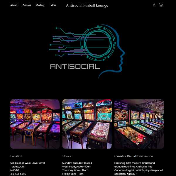 Antisocial Pinball Lounge