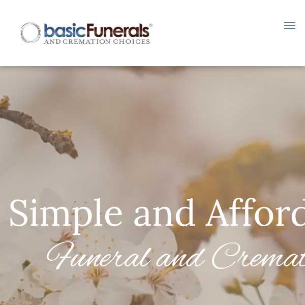 Basic Funerals and Cremation Choices