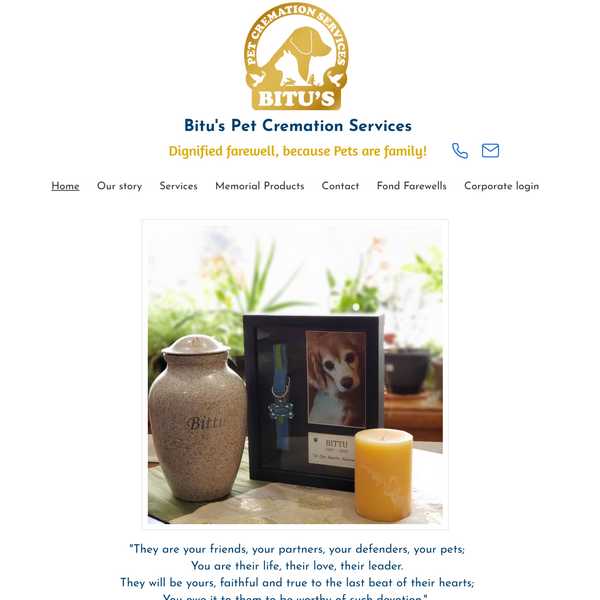 Bitu’s Pet Cremation Services