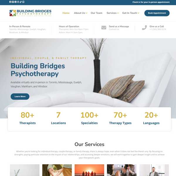Building Bridges Psychotherapy