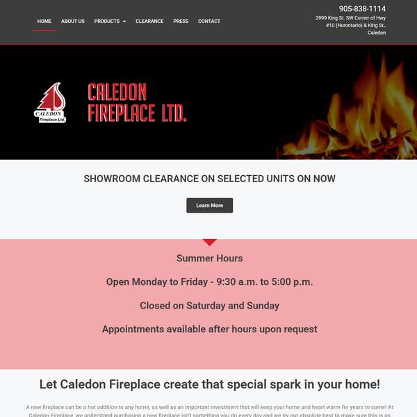 Caledon Fireplace
