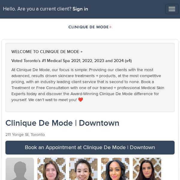 Clinique De Mode