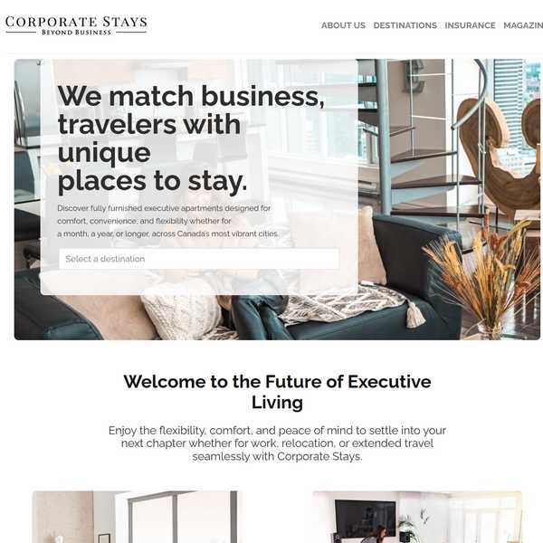 Corporate Stays