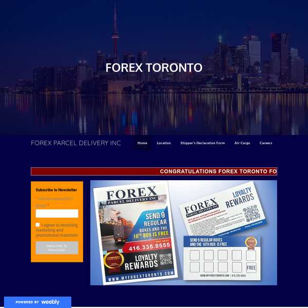 Forex Parcel Delivery Inc.