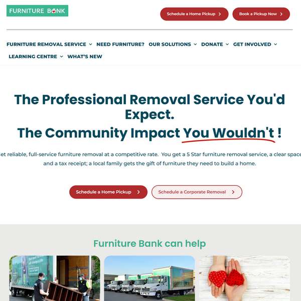 Furniture Bank Toronto