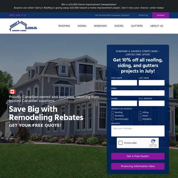 Gerry’s Roofing & Siding Inc
