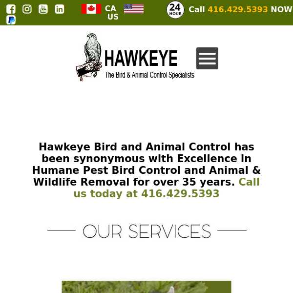 Hawkeye Bird and Animal Control