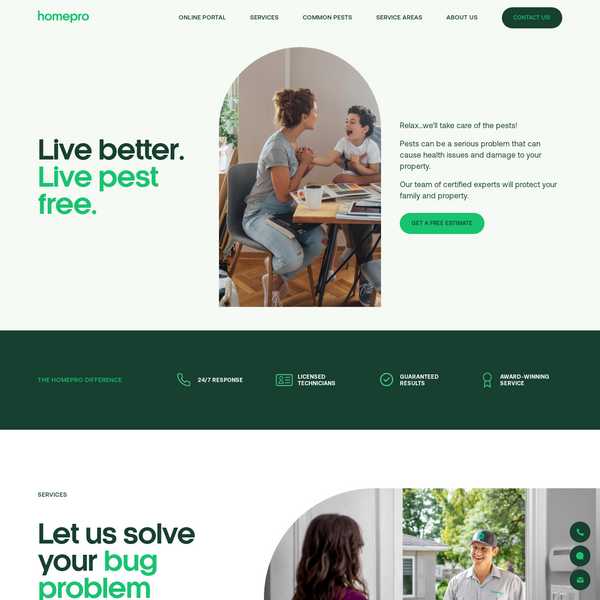 Homepro Pest Control
