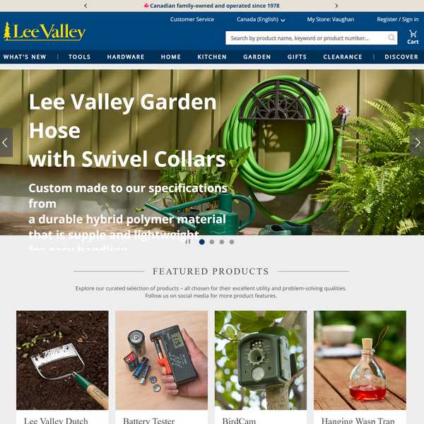 Lee Valley Hardware