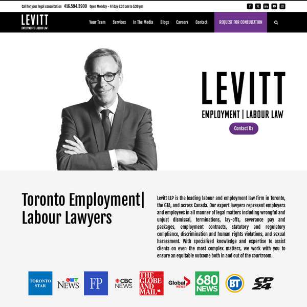 Best Employment Lawyers in Toronto