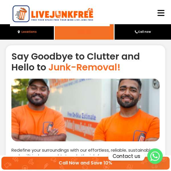 Live Junk Free