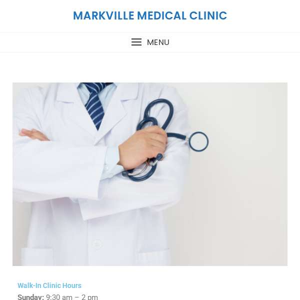 Markville Walk In Clinic