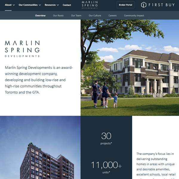Marlin Spring Developments