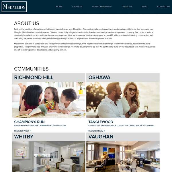 Medallion Developments
