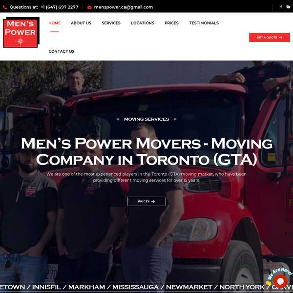 Men’s Power Movers