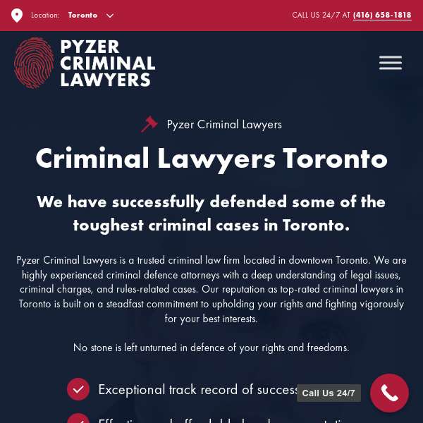 Pyzer Criminal Lawyers