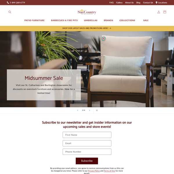 Sun Country Patio Furniture