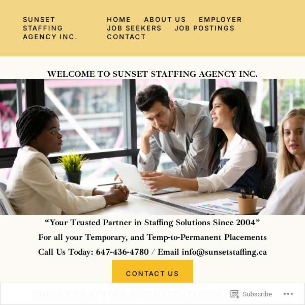 Sunset Staffing Agency