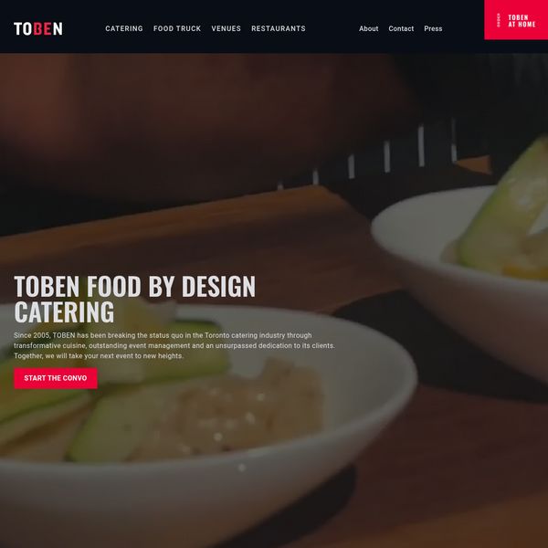 TOBEN Food By Design Inc.