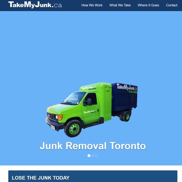 Take My Junk Removal Toronto