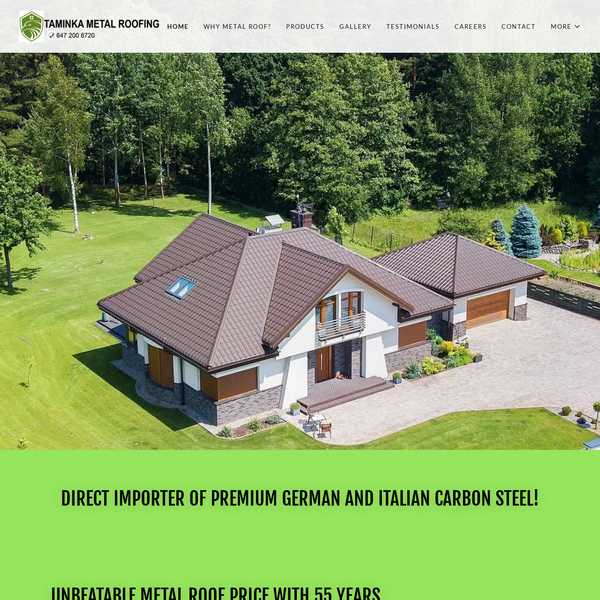 Taminka Metal Roofing