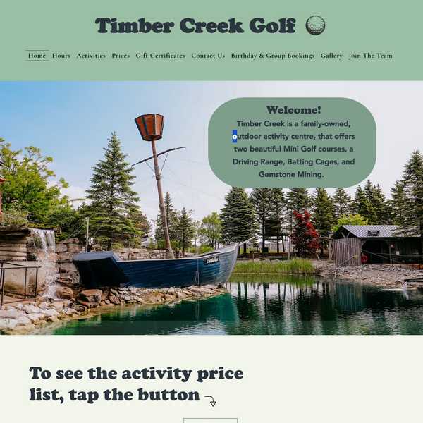 Timber Creek Mini Golf & Fun Centre